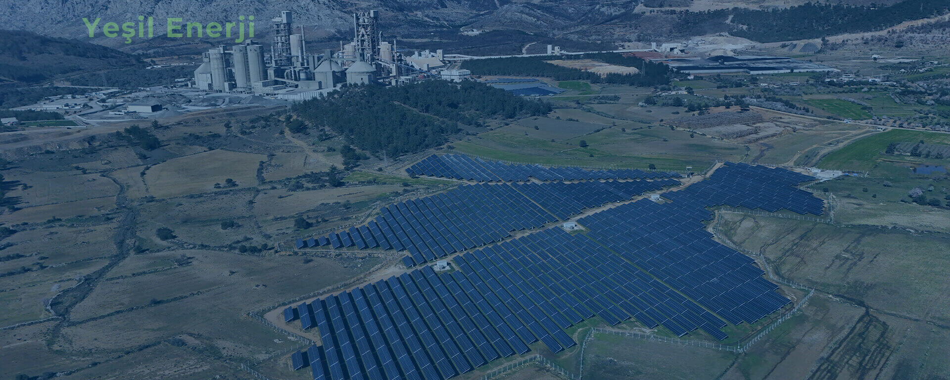Güneş Enerjisi Santrali (GES) projelerimizle ile  üretim süreçlerimizi